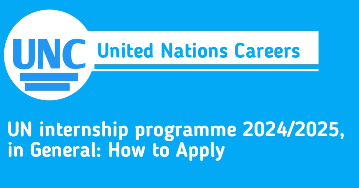 UN internship programme 2024